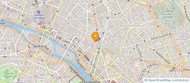 localisation de l'entreprise SCI SIMJUGI IMMO  PARIS