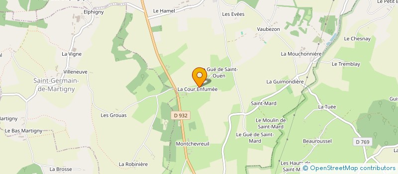 localisation de l'entreprise SCI SIMLIE à SAINT-OUEN-DE-SECHEROUVRE