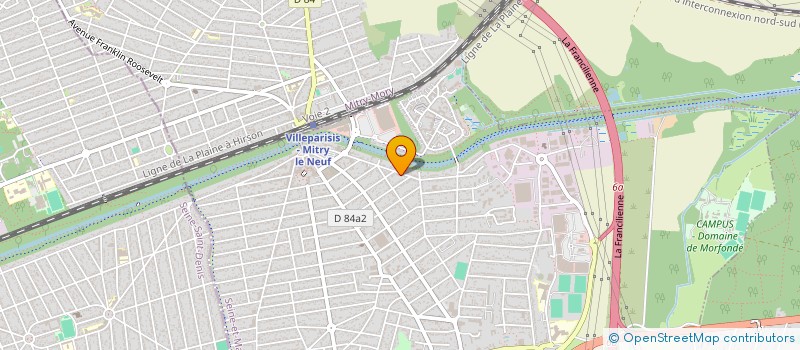 localisation de l'entreprise SCI SIMOES  VILLEPARISIS