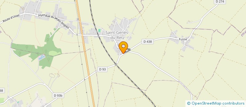 localisation de l'entreprise SCI SIMON  THURET