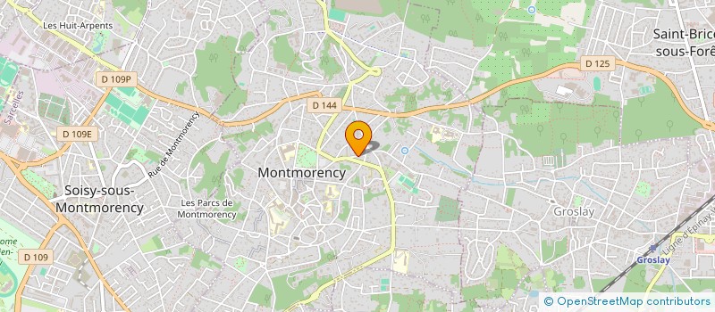 localisation de l'entreprise SCI SIMON  MONTMORENCY