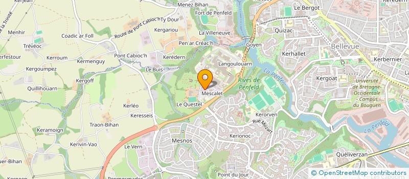 localisation de l'entreprise SCI SIMON  BREST