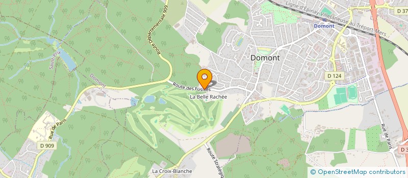 localisation de l'entreprise SCI SIMON ET FILS  DOMONT