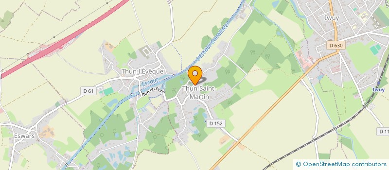 localisation de l'entreprise SCI SIMON ET LECLERCQ  THUN-SAINT-MARTIN