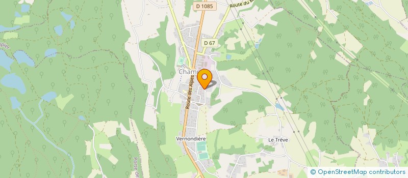 localisation de l'entreprise SCI SIMON ETIENNE  CHAMPIER