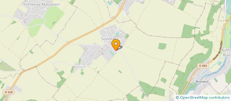 localisation de l'entreprise SCI SIMON IMMO  SOINDRES