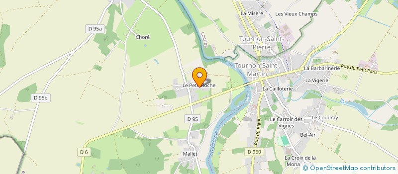 localisation de l'entreprise SCI SIMON SAMY à NEONS-SUR-CREUSE