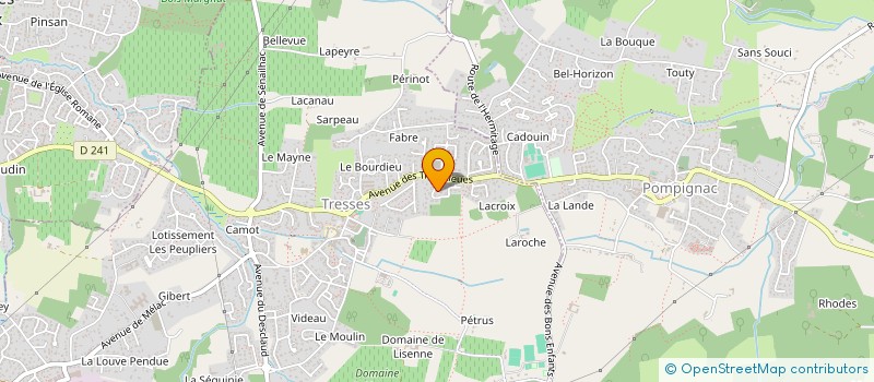 localisation de l'entreprise SCI SIMONE 2  SALLEBUF