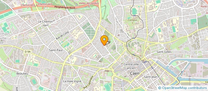 localisation de l'entreprise SCI SIMONE à CAEN