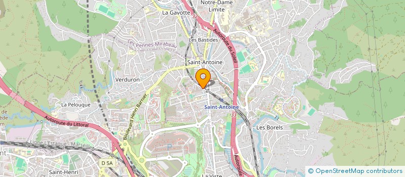 localisation de l'entreprise SCI SIMONE à MARSEILLE
