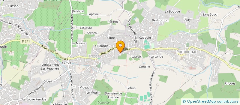 localisation de l'entreprise SCI SIMONE  SALLEBUF