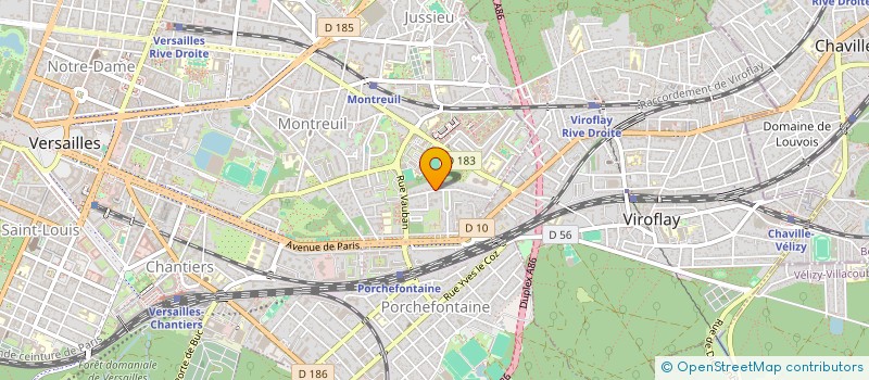 localisation de l'entreprise SCI SIMONE à VERSAILLES