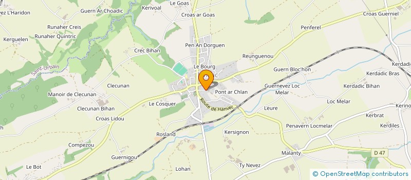 localisation de l'entreprise SCI SIMONI  IRVILLAC