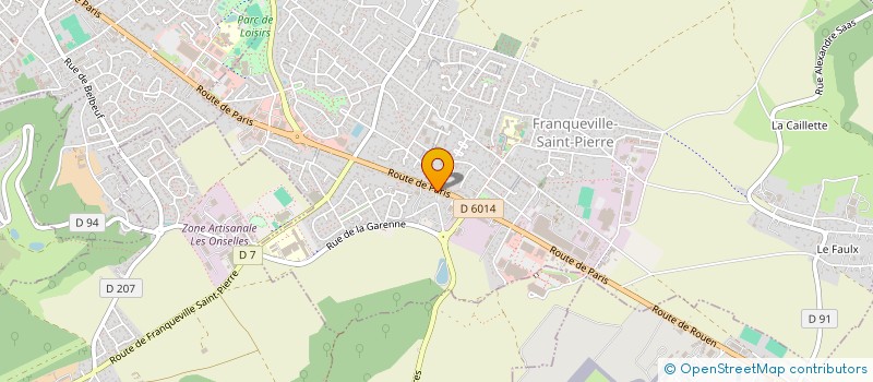 localisation de l'entreprise SCI SIMONIN  FRANQUEVILLE-SAINT-PIERRE