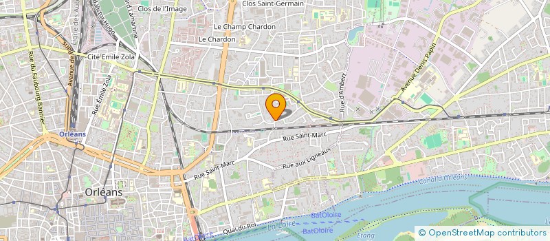 localisation de l'entreprise SCI SIMONNE à ORLEANS