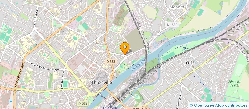 localisation de l'entreprise SCI SIMONTINE à THIONVILLE
