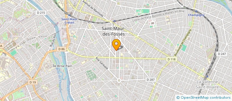 localisation de l'entreprise SCI SIMONY-JOSSERAND à SAINT-MAUR-DES-FOSSES