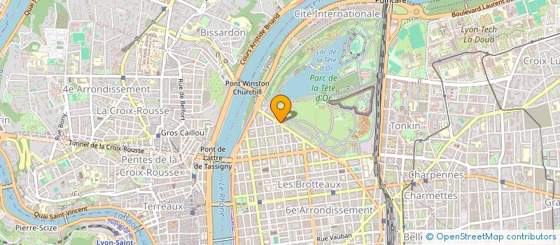 localisation de l'entreprise SCI SIMOPA  LYON