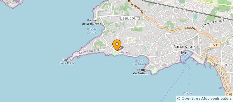 localisation de l'entreprise SCI SIMOSOL à SANARY-SUR-MER