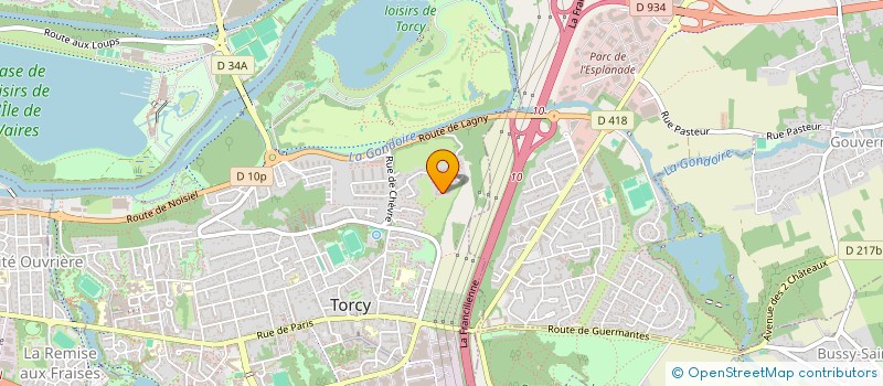 localisation de l'entreprise SCI SIMPILA  TORCY