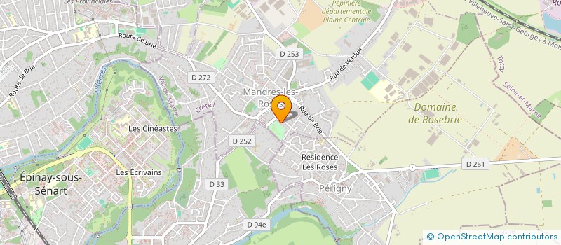 localisation de l'entreprise SCI SIMPLICE  MANDRES-LES-ROSES