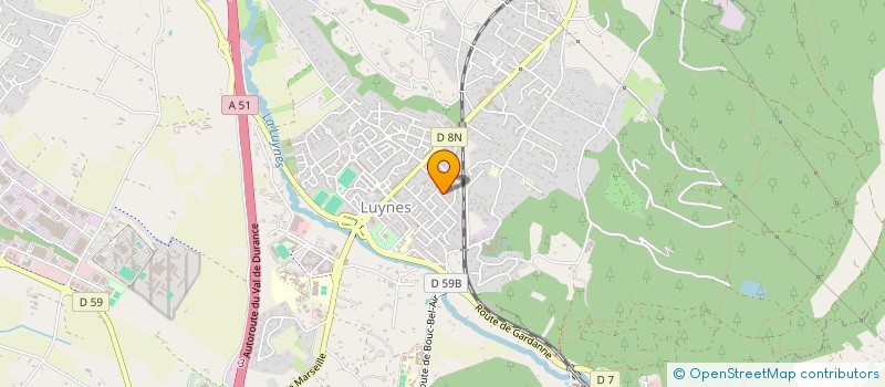 localisation de l'entreprise SCI SIMPOL à AIX EN PROVENCE