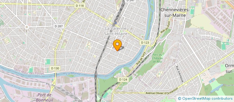 localisation de l'entreprise SCI SIMRAM à SAINT-MAUR-DES-FOSSES