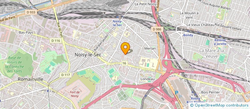 localisation de l'entreprise SCI SIMRAN à NOISY-LE-SEC