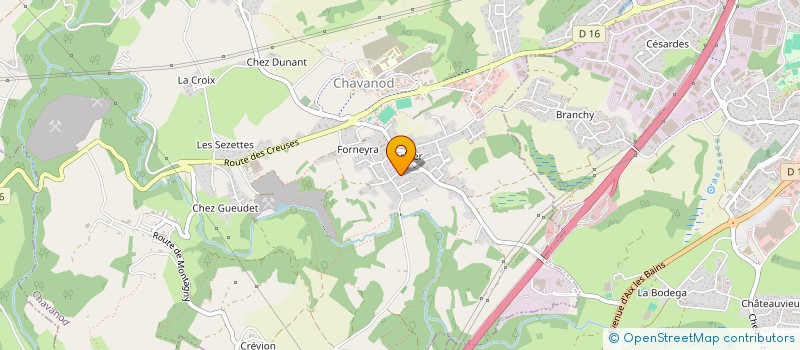 localisation de l'entreprise SCI SIMSEK  CHAVANOD