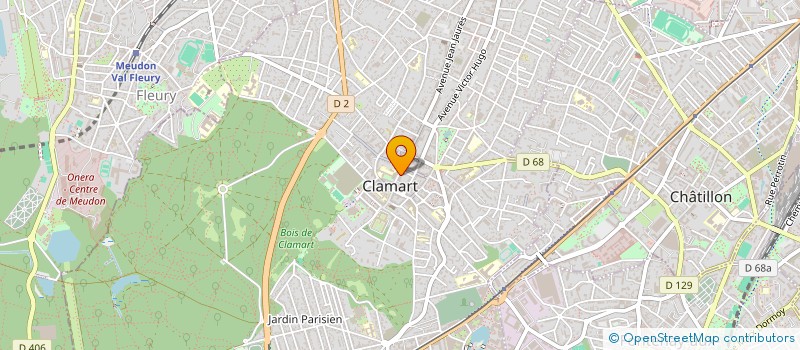 localisation de l'entreprise SCI SIMSEN  CLAMART