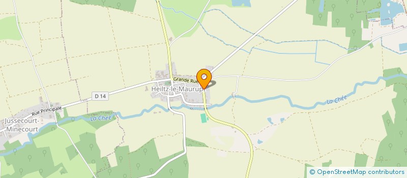 localisation de l'entreprise SCI SIMSY  HEILTZ-LE-MAURUPT