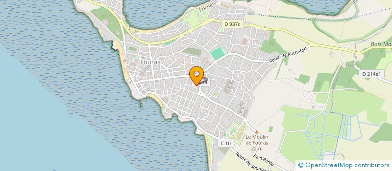 localisation de l'entreprise SCI SIMTAIN  FOURAS