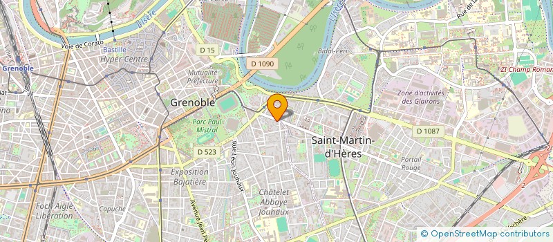 localisation de l'entreprise SCI SIMUL VIVERE à GRENOBLE