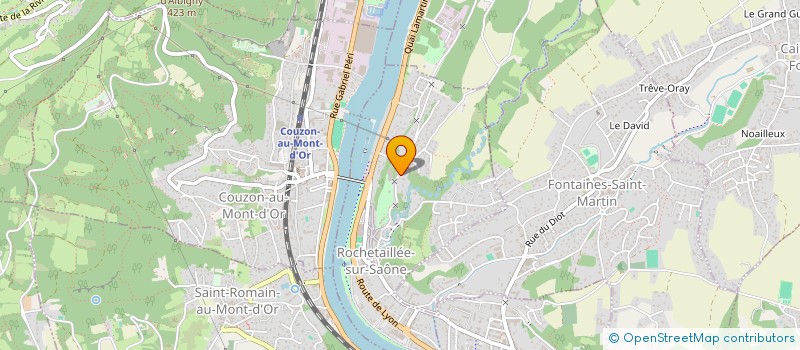 localisation de l'entreprise SCI SIMUM  ROCHETAILLEE-SUR-SAONE