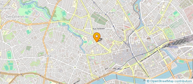 localisation de l'entreprise SCI SIMYAN  NANTES