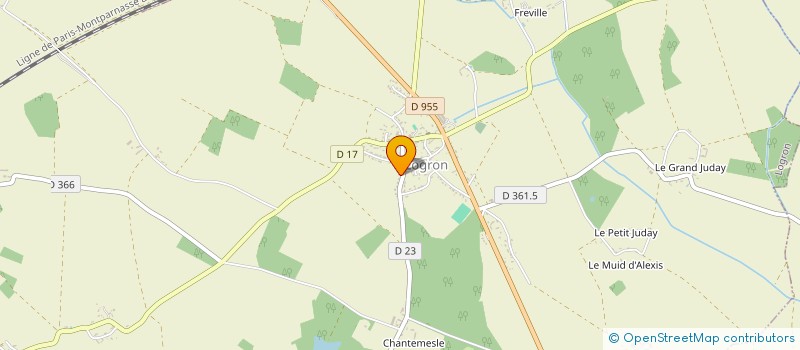 localisation de l'entreprise SCI SINAMED à LOGRON