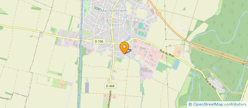 localisation de l'entreprise SCI SINAN  MARCKOLSHEIM