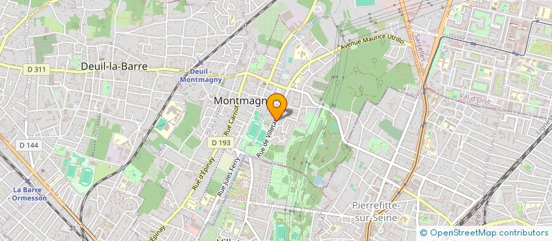 localisation de l'entreprise SCI SINAN  MONTMAGNY