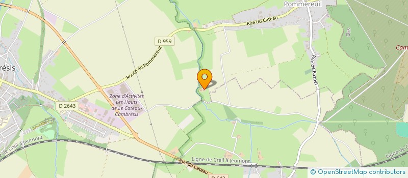 localisation de l'entreprise SCI SINEQUANON à POMMEREUIL