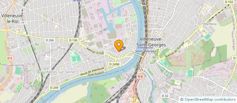 localisation de l'entreprise SCI SING  VILLENEUVE-LE-ROI