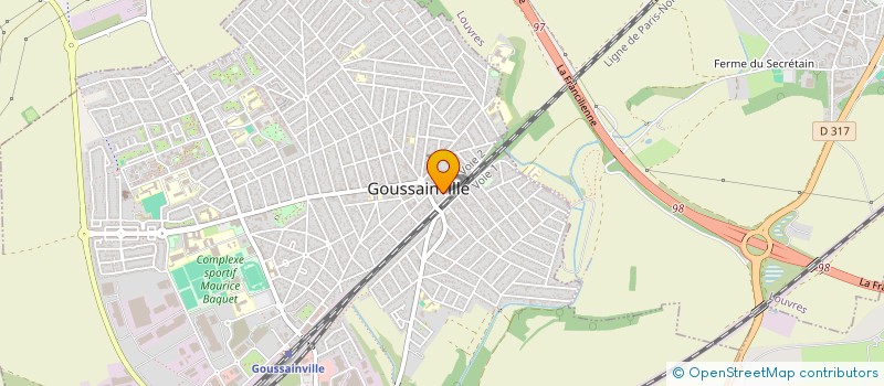 localisation de l'entreprise SCI SINGH à GOUSSAINVILLE