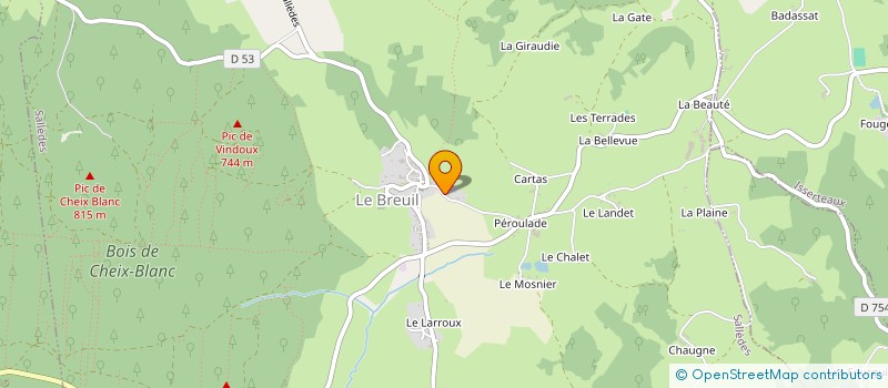 localisation de l'entreprise SCI SINKI  SALLEDES