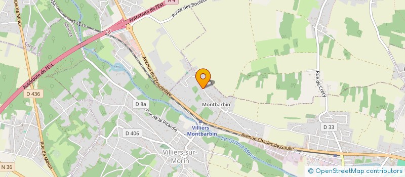 localisation de l'entreprise SCI SINOEL  CRECY-LA-CHAPELLE