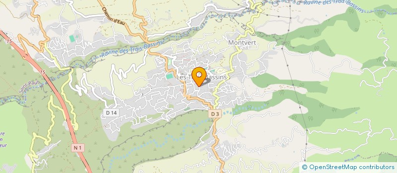 localisation de l'entreprise SCI SINOU  LES TROIS-BASSINS