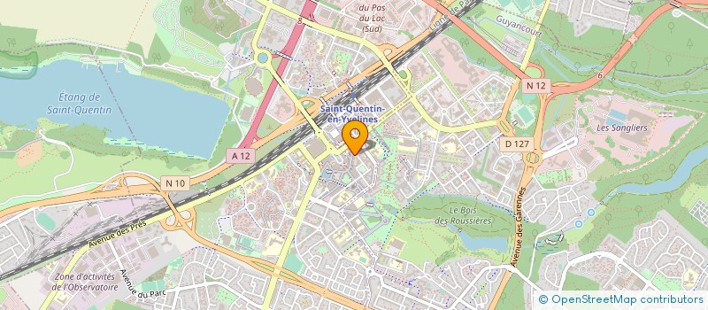 localisation de l'entreprise SCI SINPERT  MONTIGNY-LE-BRETONNEUX