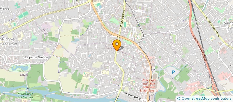 localisation de l'entreprise SCI SINS à ORLEANS