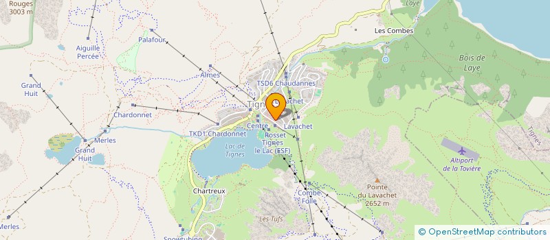 localisation de l'entreprise SCI SINTES-BEAL  TIGNES