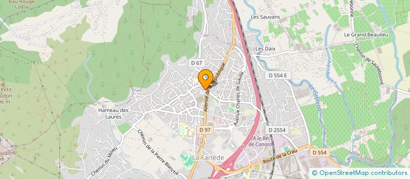 localisation de l'entreprise SCI SINTRA  LA FARLEDE