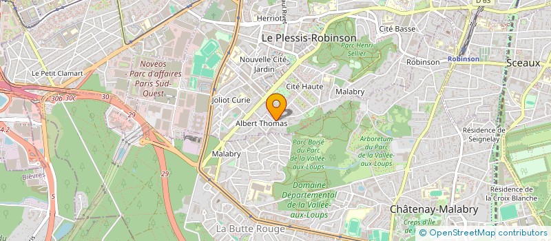 localisation de l'entreprise SCI SIOLLAVEL à LE PLESSIS-ROBINSON