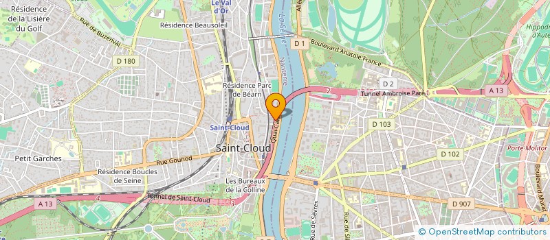 localisation de l'entreprise SCI SION à SAINT CLOUD